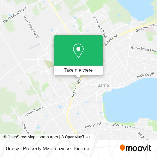 Onecall Property Maintenance map