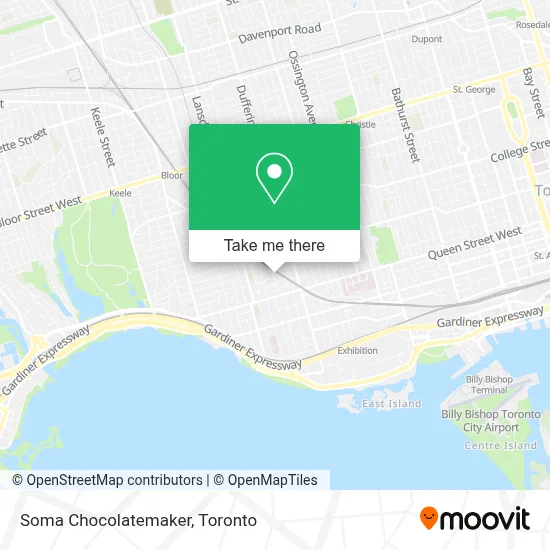 Soma Chocolatemaker map