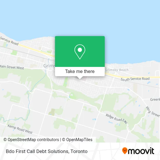 Bdo First Call Debt Solutions map