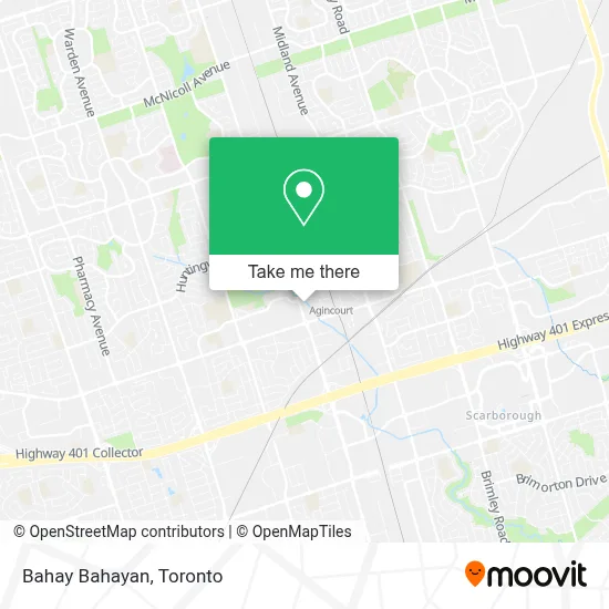 Bahay Bahayan map