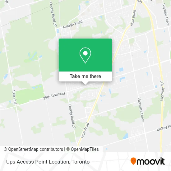 Ups Access Point Location plan