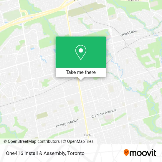 One416 Install & Assembly map