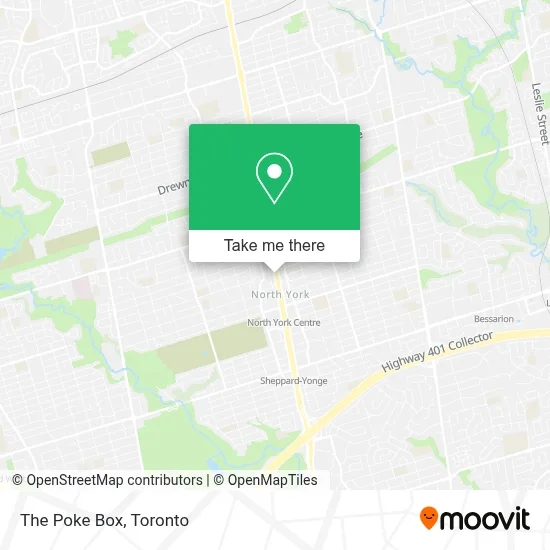 The Poke Box map