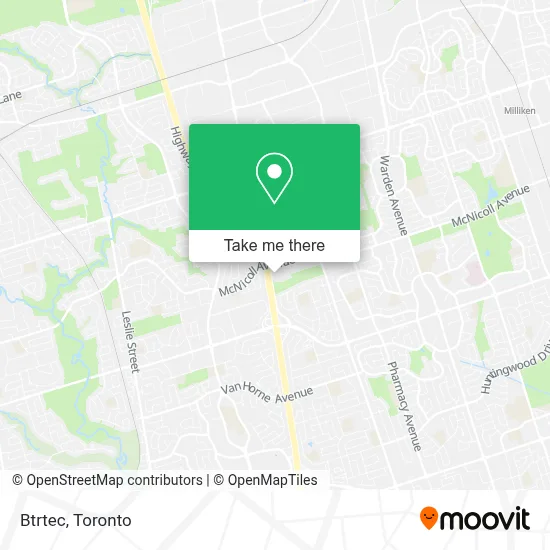 Btrtec map