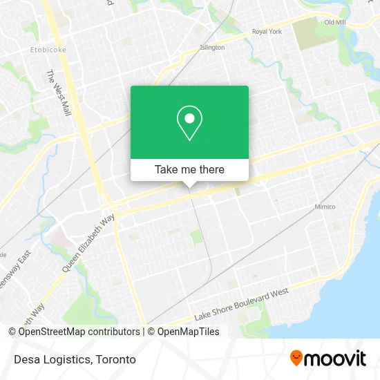 Desa Logistics map