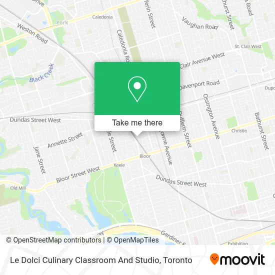 Le Dolci Culinary Classroom And Studio map