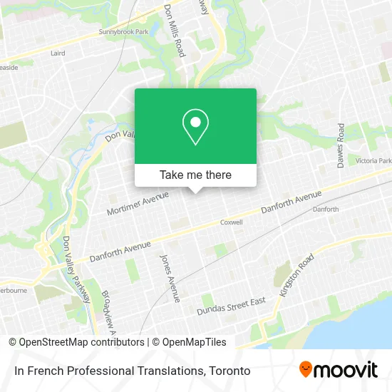 In French Professional Translations map