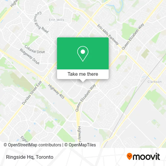Ringside Hq map