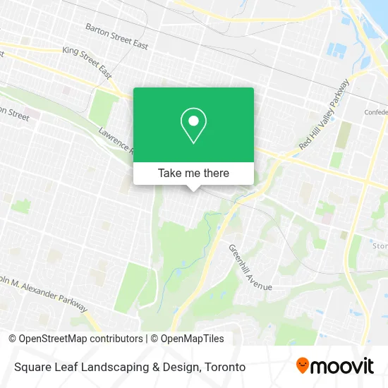 Square Leaf Landscaping & Design map