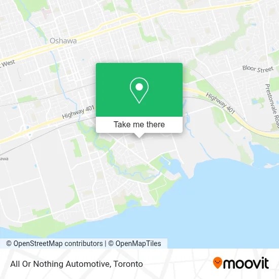 All Or Nothing Automotive map