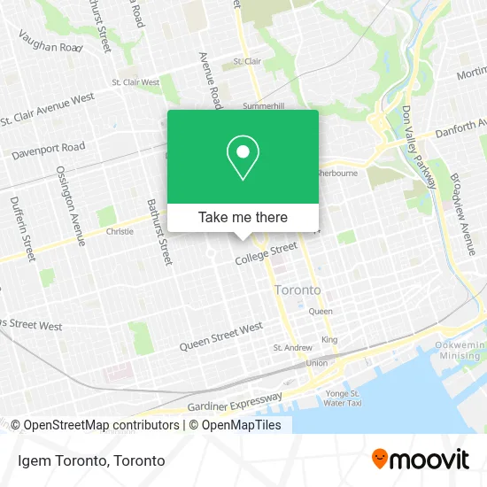Igem Toronto map