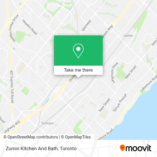 Zumin Kitchen And Bath map