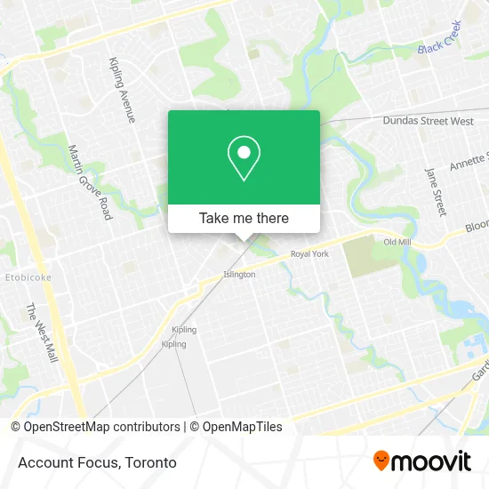 Account Focus map