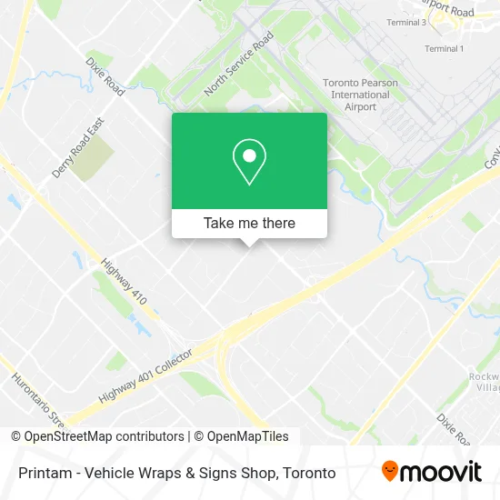 Printam - Vehicle Wraps & Signs Shop map