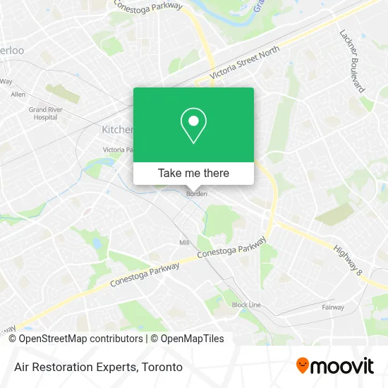 Air Restoration Experts map