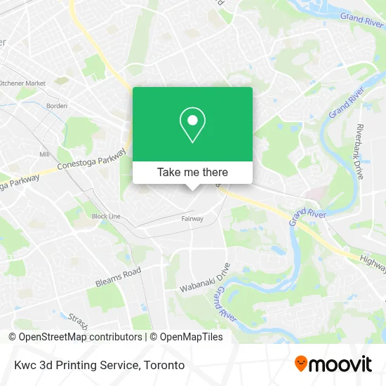 Kwc 3d Printing Service map
