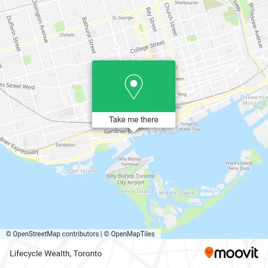 Lifecycle Wealth map