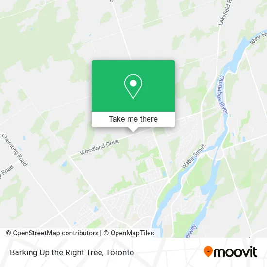 Barking Up the Right Tree map