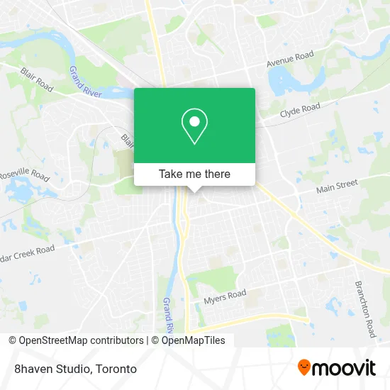 8haven Studio map