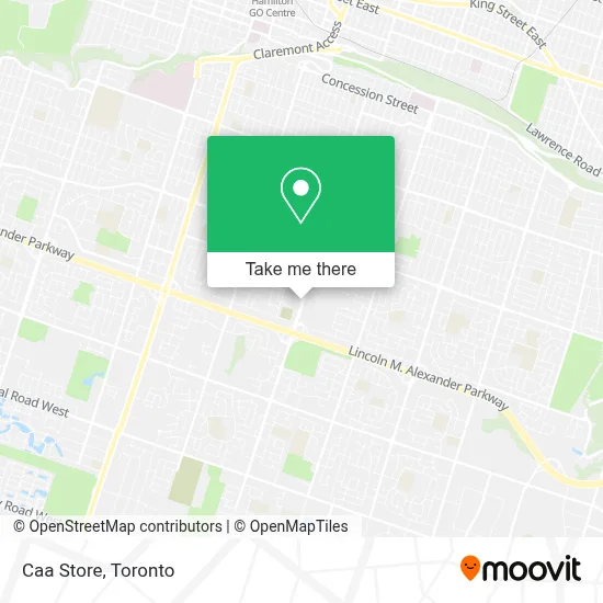 Caa Store map