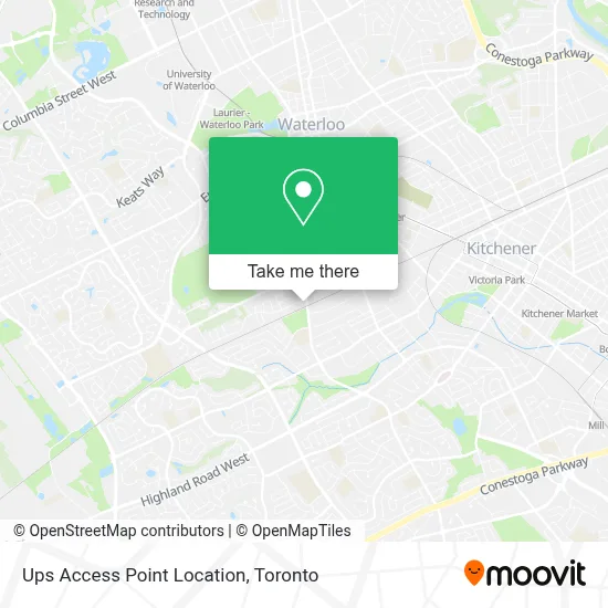 Ups Access Point Location plan