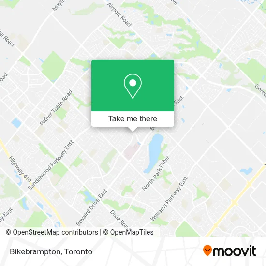 Bikebrampton map