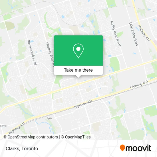 Clarks map