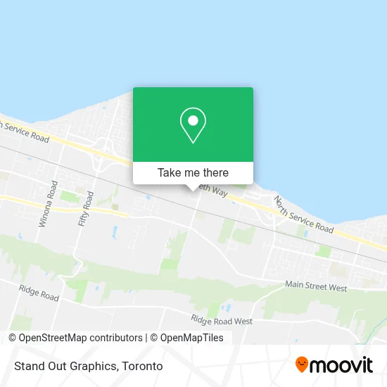 Stand Out Graphics map