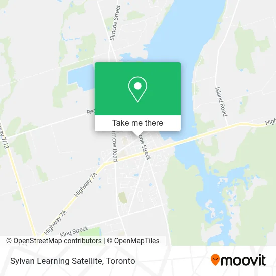 Sylvan Learning Satellite map