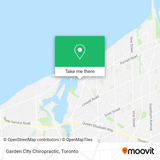Garden City Chiropractic map