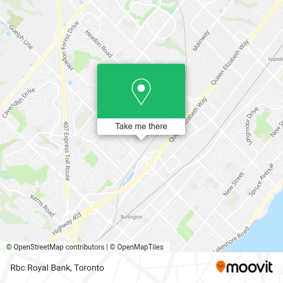 Rbc Royal Bank map