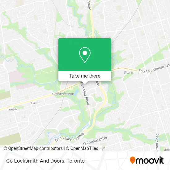 Go Locksmith And Doors map