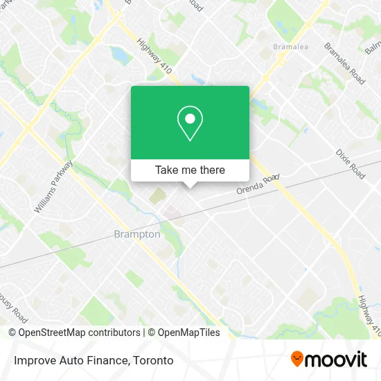 Improve Auto Finance map