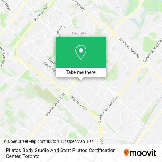 Pilates Body Studio And Stott Pilates Certification Center map
