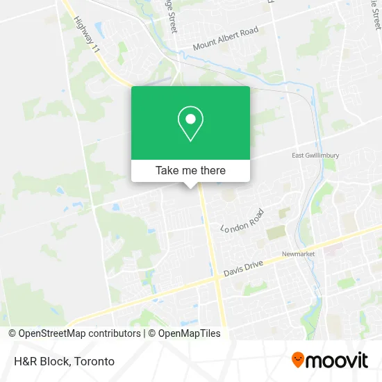 H&R Block map