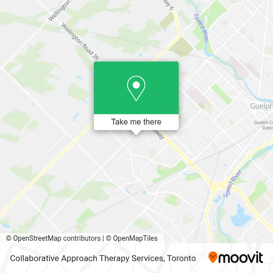 Collaborative Approach Therapy Services map