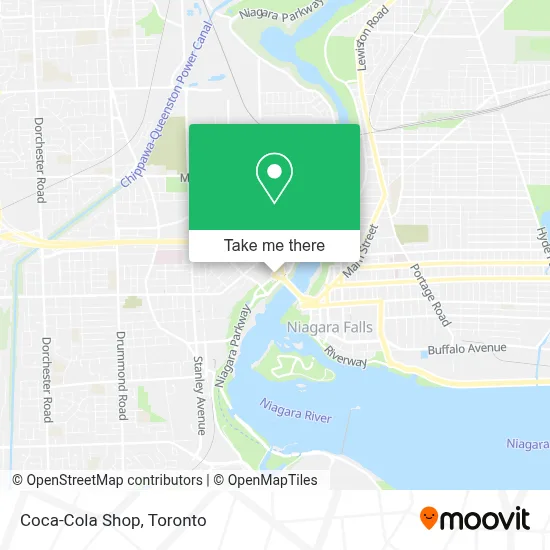 Coca-Cola Shop map