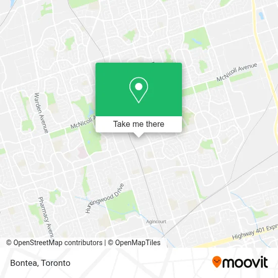Bontea map