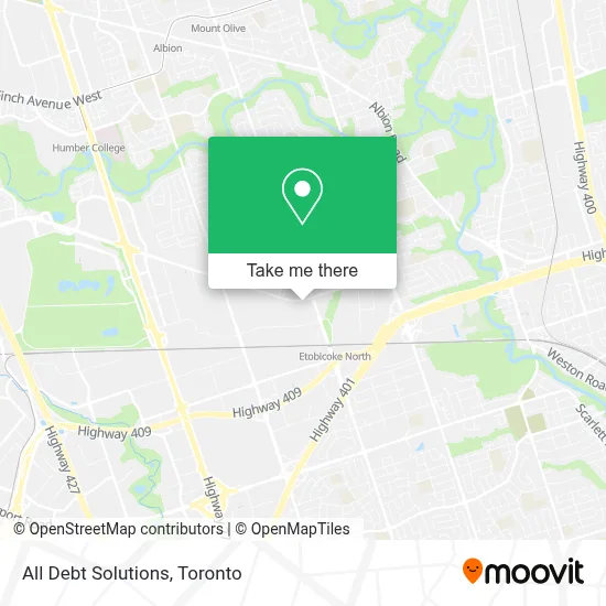 All Debt Solutions map
