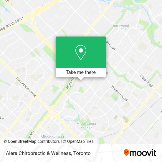 Alera Chiropractic & Wellness map