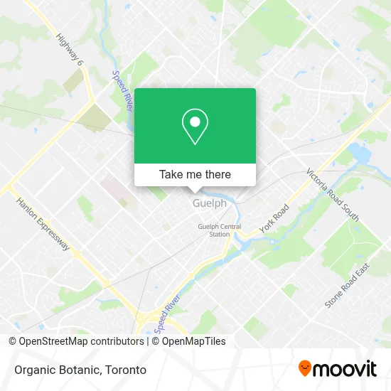 Organic Botanic map