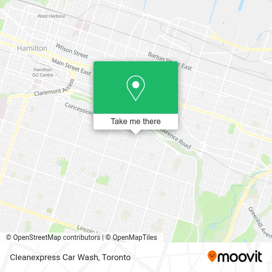 Cleanexpress Car Wash map