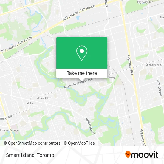 Smart Island map