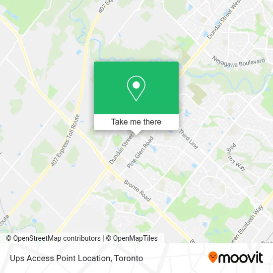 Ups Access Point Location plan