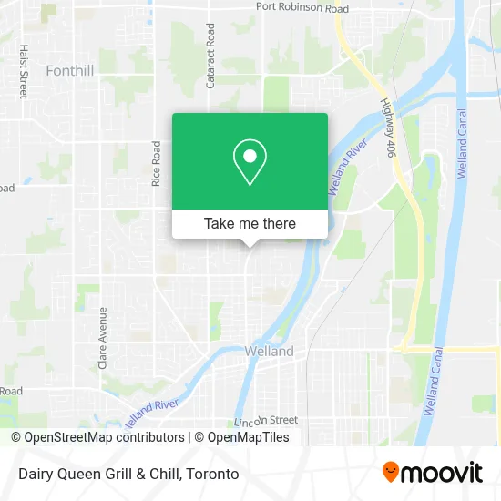 Dairy Queen Grill & Chill map