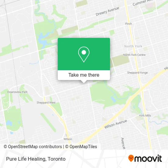 Pure Life Healing map