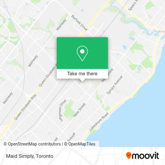 Maid Simply map