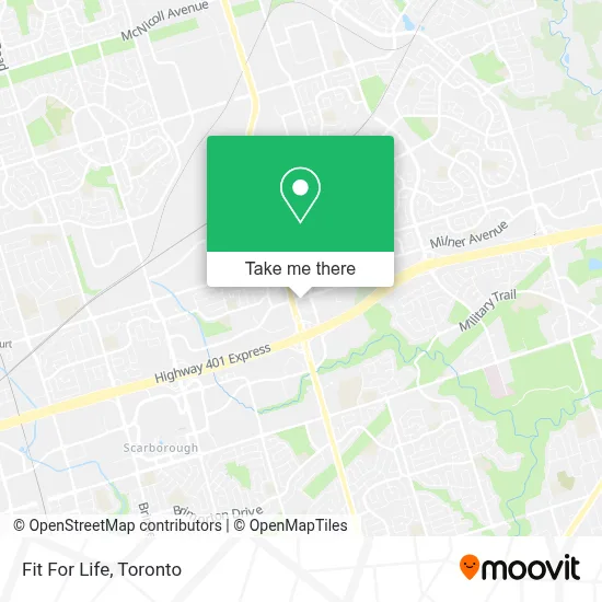 Fit For Life map