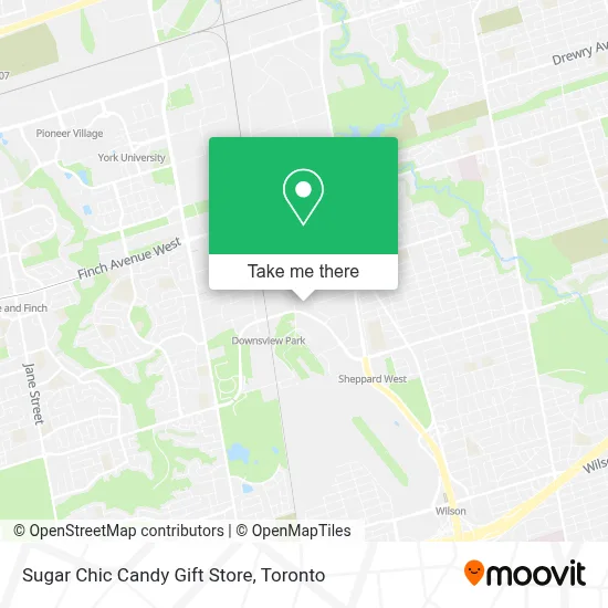 Sugar Chic Candy Gift Store plan