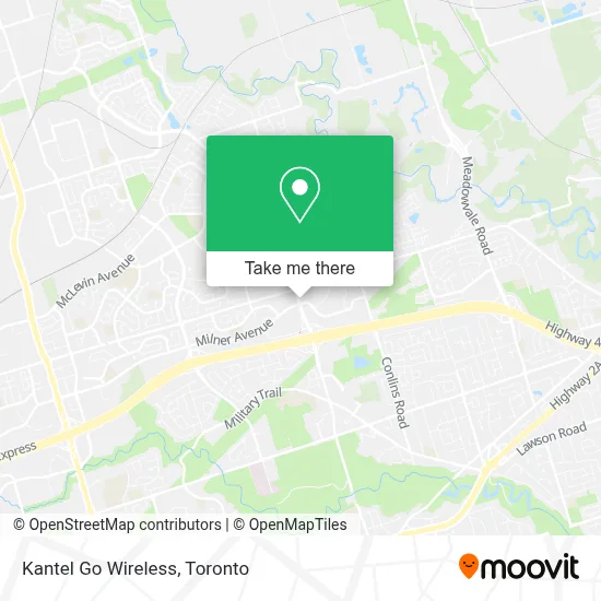 Kantel Go Wireless map
